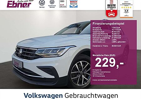 VW Tiguan Volkswagen LIFE PHEV 245PS DSG HEAD-UP+KAMERA+KEYLESS+LED+NAV