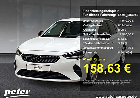 Opel Corsa F 1.2 Turbo Elegance Klima Sitzheizung Allwetter 100PS