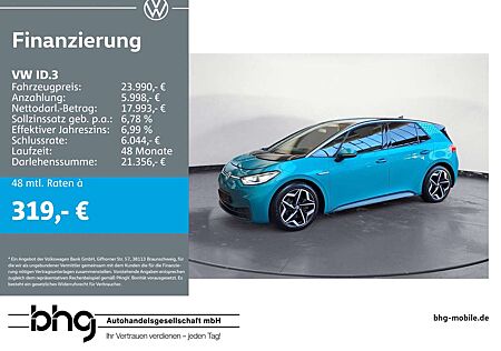 VW ID.3 Volkswagen Pro Performance Upgrade