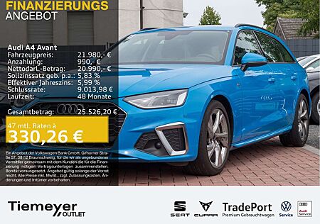 Audi A4 40 TDI S LINE NAVI+ SITZHZG PDC
