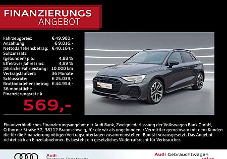 Audi A3 Sportback 35 TDI S line SONOS LED AHK ACC HuD