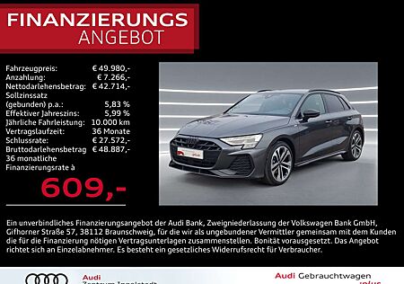 Audi A3 Sportback 35 TDI S line SONOS LED AHK ACC HuD