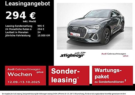 Audi Q3 Sportback S line 35 TFSI AHK+MATRIX+STANDHZG