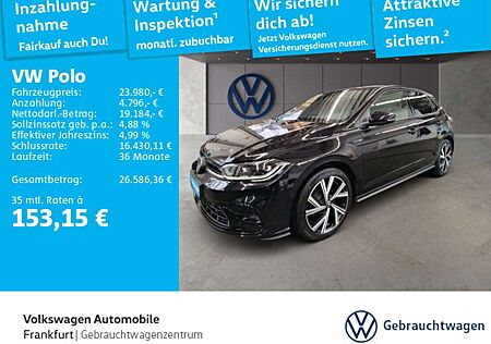 VW Polo Volkswagen 1.0 TSI DSG R-Line Navi IQ.Light DAB+ Front