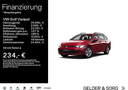 VW Golf Variant Volkswagen Life 1.0 TSI LED*Navi*AHK*Pano*ACC