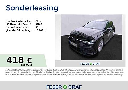 VW Golf Volkswagen 8 GTI ClubsportNavi Leder Pano Kamera LED