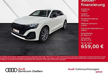 Audi Q8 50 TDI quattro S line Black Pano 360°Kamera Mat...
