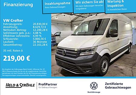VW Crafter Volkswagen e- LED NAVI RFK SHZ WÄPU