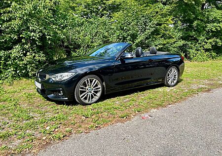 BMW 435 i MSport Allblack Rückfahrkamera deutsche Aus
