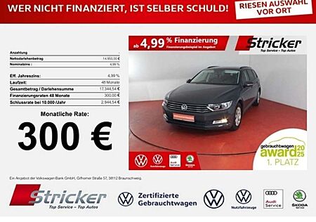VW Passat Variant Volkswagen 1.4TSI 300,-ohne Anzahlung Sitzheizung