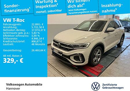 VW T-Roc Volkswagen 2.0 TDI R-Line Navi LED Kamera PDC SHZ ACC