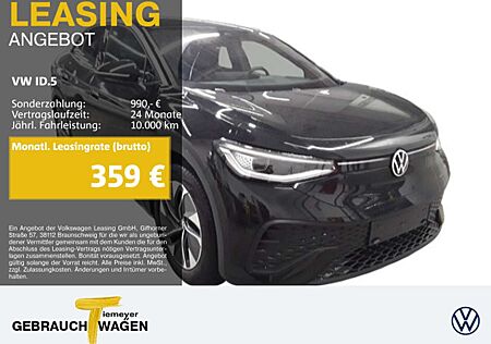 VW ID.5 Volkswagen PURE ALCANTARA IQ.LIGHT WÄRMEPUMPE