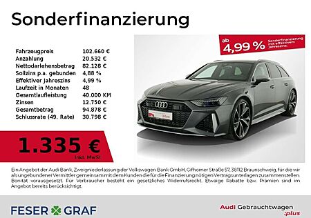 Audi RS6 AHK/Pano/Matrix/Sportabgas/B&O/HuD/360°