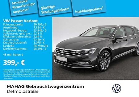 VW Passat Variant Volkswagen 2.0 TSI Elegance AHK IQ.Light Nav