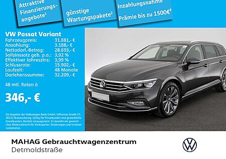 VW Passat Variant Volkswagen 2.0 TSI Elegance AHK IQ.Light Nav