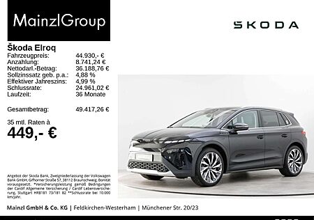 Skoda Elroq 85 Suite Maxx WäPu 21" HUD 360° ACC Leder