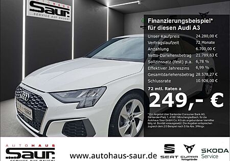 Audi A3 Sportback 30 TFSI S line KLIMA PDC NAVI SHZ DAB+ S