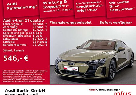 Audi e-tron GT qu. 350 kW NAVI HUD MATRIX B&O SITZHZG