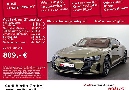 Audi e-tron GT qu. 350 kW NAVI HUD MATRIX B&O SITZHZG