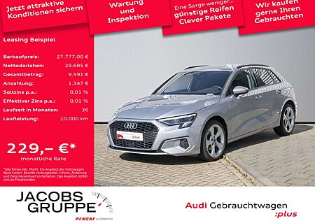 Audi A3 Sportback 30 TDI advanced ACC/Navi+/LED/Kam/VC