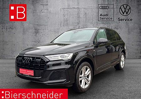 Audi Q7 55 TFSI qu. tiptronic S line BLACK AHK PANO UMGEBU