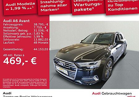 Audi A6 40 TDI S-TRO*QUA*LED*LEDER*RFK*NAVI*VC*
