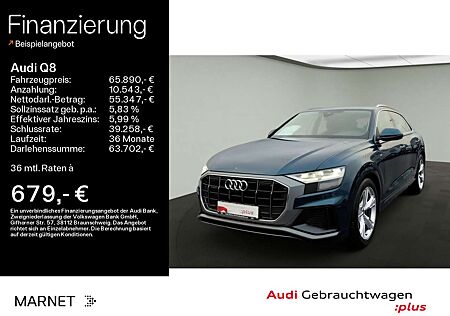 Audi Q8 55 TFSI e quattro*S-line*Pano*Navi*Einparkhil