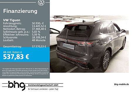 VW Tiguan Volkswagen 2.0 TDI DSG 4MOTION R-LINE #AHK #HEAD-UP