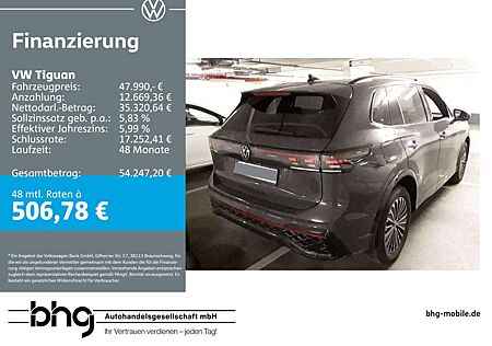 VW Tiguan Volkswagen 2.0 TDI DSG 4MOTION R-LINE #AHK #HEAD-UP