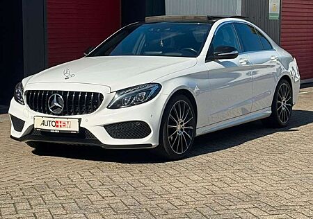 Mercedes-Benz C 200 Lim. Pano LED Head Up Leder Kamera Navi