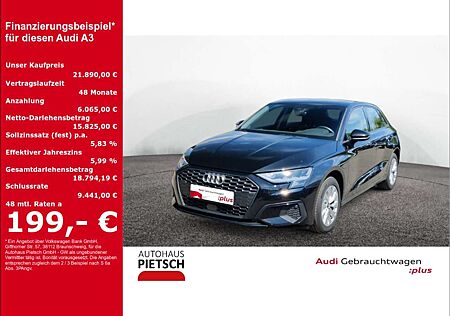 Audi A3 Sportback 40 TFSIe LED Sitzhzg. PDC DAB