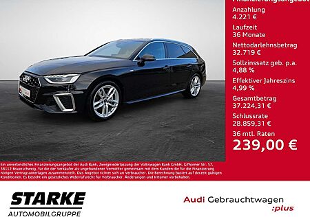 Audi A4 Avant 40 TFSI S tronic S line NaviPlus Matrix A...