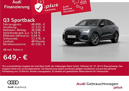Audi Q3 40 TFSI qu. *2x S line*AHK*8-fach*