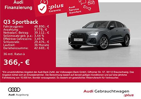 Audi Q3 40 TFSI qu. *2x S line*AHK*8-fach*
