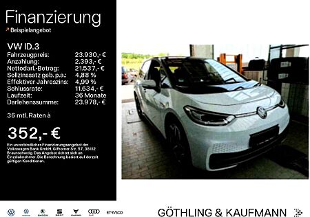 VW ID.3 Volkswagen Max 150kW*Navi*HUD*Pano*MATRIX*Wärmepumpe*S
