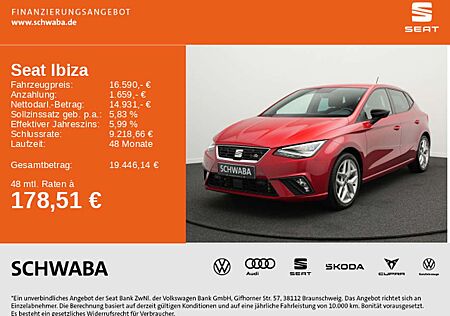Seat Ibiza FR 1.0 TSI LED*VIRTUAL*NAV*Beats*R-KAM*17"