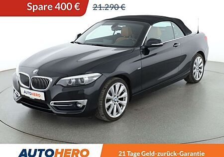 BMW 218i 218 Luxury Line Aut.*NAVI*LED*TEMPO*PDC*