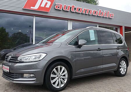 VW Touran Volkswagen Highline Panorama*SHZ*LED*Velours*1.Hand