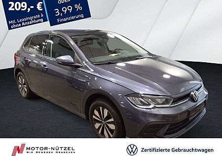 VW Polo Volkswagen 1.0 TSI MOVE LED+NAVI+AID+DAB+SHZ+2xPDC+ALU