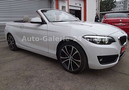 BMW 230 i Autom.Cabrio Sport Line LED, Leder, SpSitze