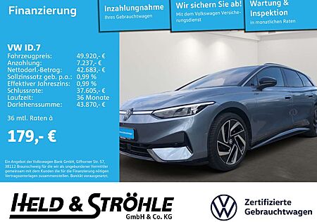 VW ID.7 Volkswagen Tourer Pro PANO AHK DCC MATRIX WÄPU HuD NAV