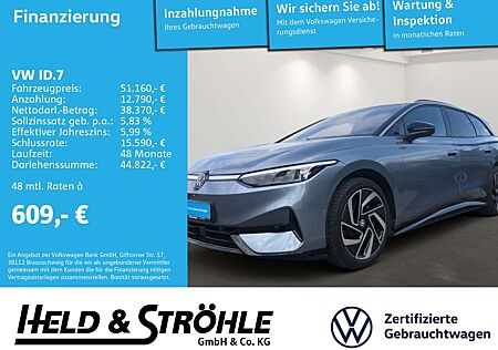 VW ID.7 Volkswagen Tourer Pro PANO AHK DCC MATRIX WÄPU HuD NAV