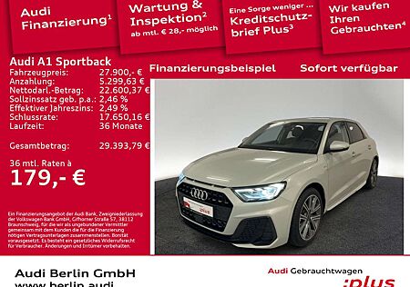 Audi A1 S line 25 TFSI S tr. LED RFK VIRTUA