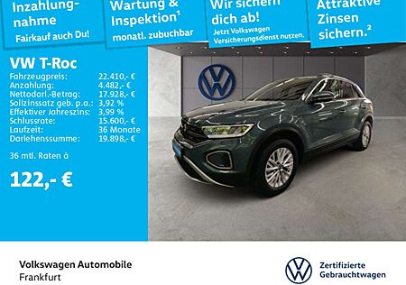 VW T-Roc Volkswagen 1.0 TSI Life Navi LED DAB+ FrontAssist