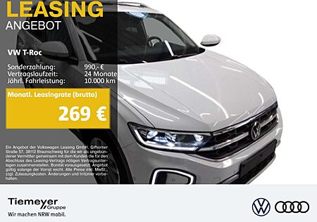 VW T-Roc Volkswagen 1.0 TSI STYLE LM17 PANO NAVI AHK