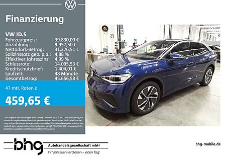VW ID.5 Volkswagen Pure mit Infotainment-Paket