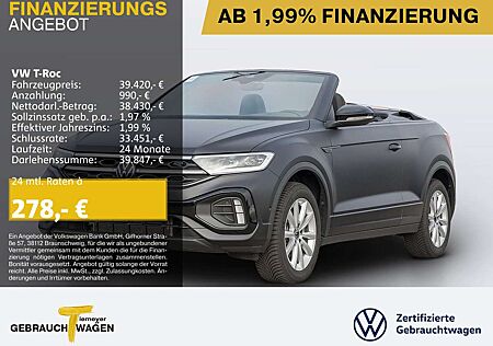 VW T-Roc Volkswagen Cabrio 1.5 TSI DSG R-LINE EDITION BLACK+ U