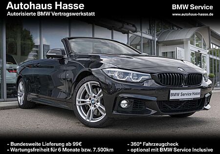 BMW 440 i xDr Cabrio M-Sport AHK NACKENWÄ H/K adapLED