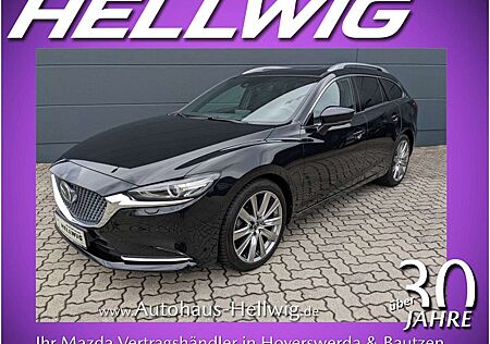 Mazda 6 Kombi 2.5l Takumi GSD Bose AHK Nappaleder Schwarz