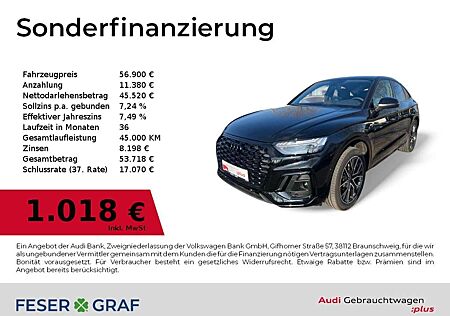 Audi Q5 Sportback S-line 40 TDI quattro Matrix-LED/SHZ/Nav